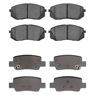 R1 Concepts® - Optimum OEp Front and Rear Brake Pad Set