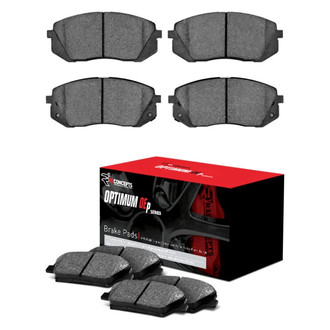 R1 Concepts® - Optimum OEp Front and Rear Brake Pad Set