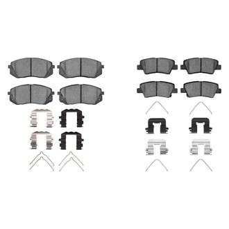 R1 Concepts® - Optimum OEp Front and Rear Brake Pad Set