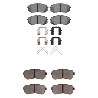 R1 Concepts® - Optimum OEp Front and Rear Brake Pad Set