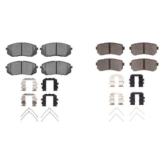 R1 Concepts® - Optimum OEp Front and Rear Brake Pad Set