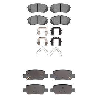 R1 Concepts® - Optimum OEp Front and Rear Brake Pad Set