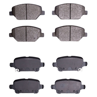 R1 Concepts® - Optimum OEp Front and Rear Brake Pad Set