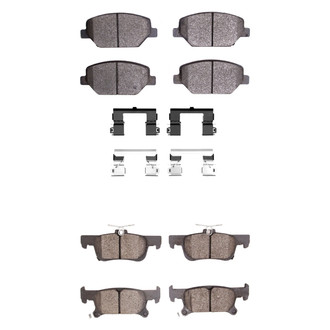 R1 Concepts® - Optimum OEp Front and Rear Brake Pad Set