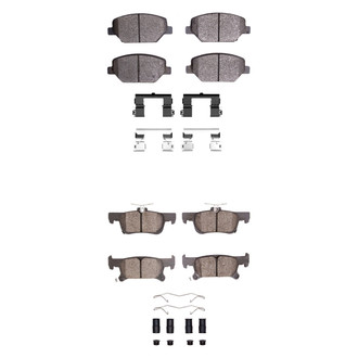 R1 Concepts® - Optimum OEp Front and Rear Brake Pad Set