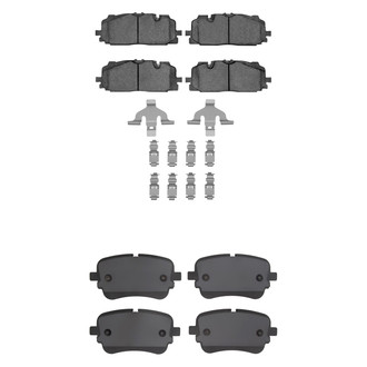 R1 Concepts® - Optimum OEp Front and Rear Brake Pad Set