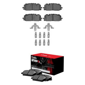 R1 Concepts® - Optimum OEp Front and Rear Brake Pad Set