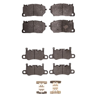 R1 Concepts® - Optimum OEp Front and Rear Brake Pad Set