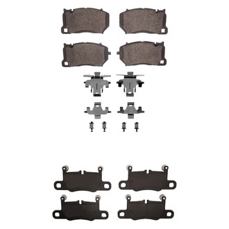 R1 Concepts® - Optimum OEp Front and Rear Brake Pad Set