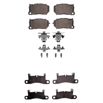R1 Concepts® - Optimum OEp Front and Rear Brake Pad Set