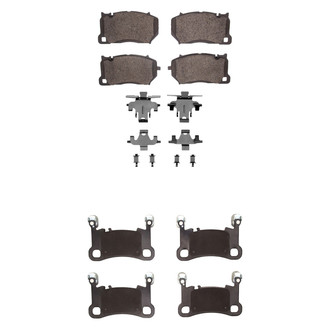 R1 Concepts® - Optimum OEp Front and Rear Brake Pad Set