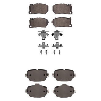 R1 Concepts® - Optimum OEp Front and Rear Brake Pad Set