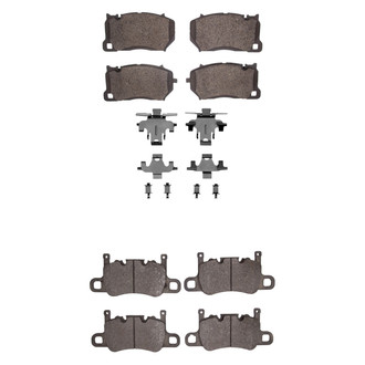 R1 Concepts® - Optimum OEp Front and Rear Brake Pad Set