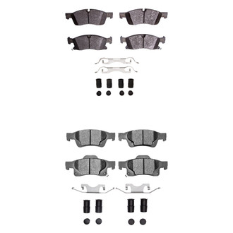 R1 Concepts® - Optimum OEp Front and Rear Brake Pad Set