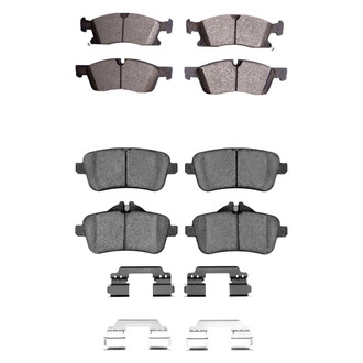 R1 Concepts® - Optimum OEp Front and Rear Brake Pad Set