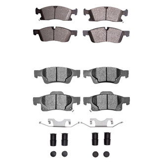 R1 Concepts® - Optimum OEp Front and Rear Brake Pad Set