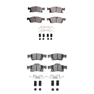 R1 Concepts® - Optimum OEp Front and Rear Brake Pad Set
