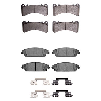 R1 Concepts® - Optimum OEp Front and Rear Brake Pad Set