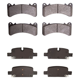 R1 Concepts® - Optimum OEp Front and Rear Brake Pad Set