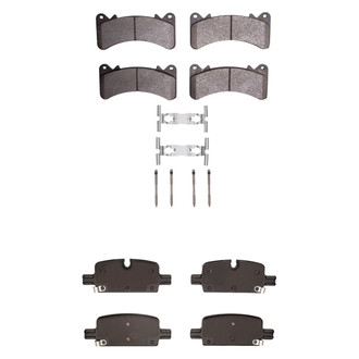 R1 Concepts® - Optimum OEp Front and Rear Brake Pad Set