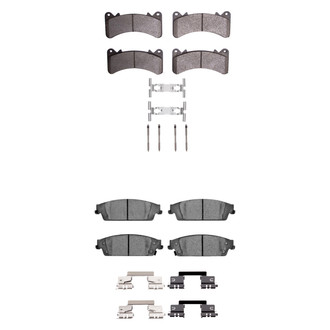 R1 Concepts® - Optimum OEp Front and Rear Brake Pad Set