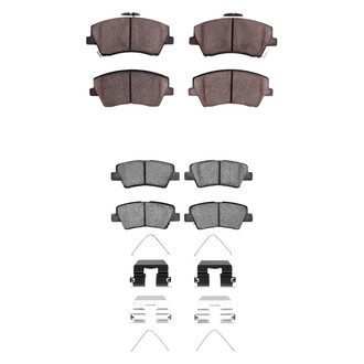 R1 Concepts® - Optimum OEp Front and Rear Brake Pad Set