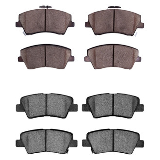 R1 Concepts® - Optimum OEp Front and Rear Brake Pad Set