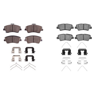 R1 Concepts® - Optimum OEp Front and Rear Brake Pad Set