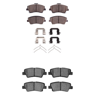 R1 Concepts® - Optimum OEp Front and Rear Brake Pad Set