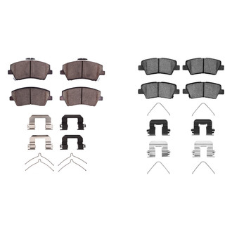 R1 Concepts® - Optimum OEp Front and Rear Brake Pad Set