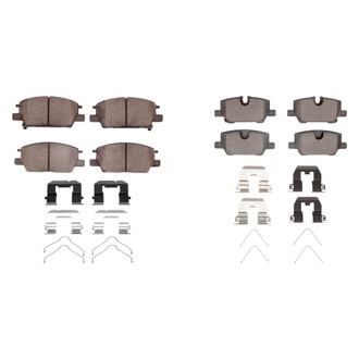 R1 Concepts® - Optimum OEp Front and Rear Brake Pad Set