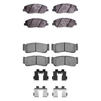 R1 Concepts® - Optimum OEp Front and Rear Brake Pad Set