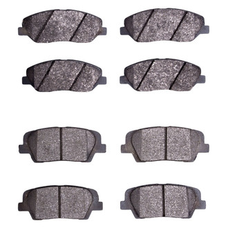 R1 Concepts® - Optimum OEp Front and Rear Brake Pad Set