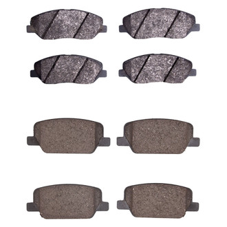 R1 Concepts® - Optimum OEp Front and Rear Brake Pad Set
