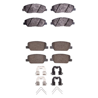 R1 Concepts® - Optimum OEp Front and Rear Brake Pad Set