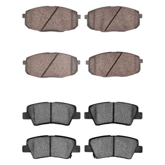 R1 Concepts® - Optimum OEp Front and Rear Brake Pad Set