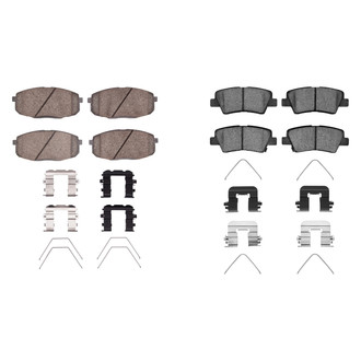 R1 Concepts® - Optimum OEp Front and Rear Brake Pad Set