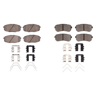 R1 Concepts® - Optimum OEp Front and Rear Brake Pad Set