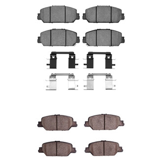 R1 Concepts® - Optimum OEp Front and Rear Brake Pad Set