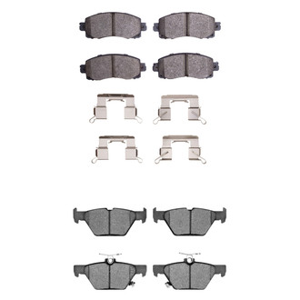 R1 Concepts® - Optimum OEp Front and Rear Brake Pad Set