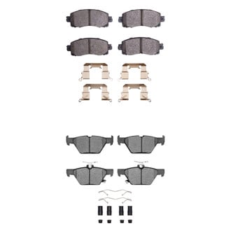 R1 Concepts® - Optimum OEp Front and Rear Brake Pad Set