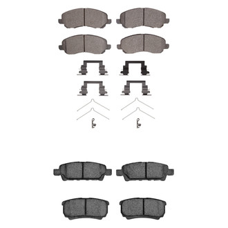 R1 Concepts® - Optimum OEp Front and Rear Brake Pad Set