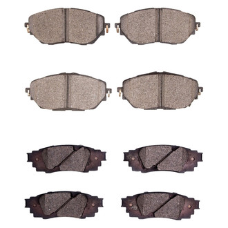R1 Concepts® - Optimum OEp Front and Rear Brake Pad Set