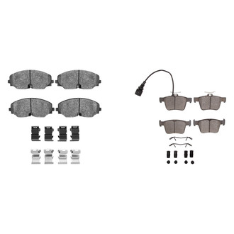 R1 Concepts® - Optimum OEp Front and Rear Brake Pad Set