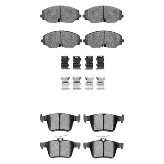 R1 Concepts® - Optimum OEp Front and Rear Brake Pad Set
