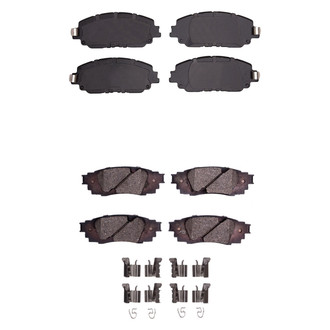 R1 Concepts® - Optimum OEp Front and Rear Brake Pad Set