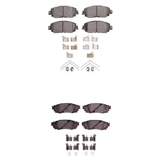 R1 Concepts® - Optimum OEp Front and Rear Brake Pad Set