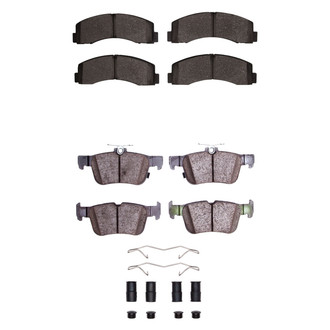R1 Concepts® - Optimum OEp Front and Rear Brake Pad Set
