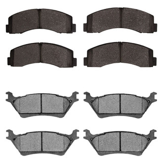 R1 Concepts® - Optimum OEp Front and Rear Brake Pad Set