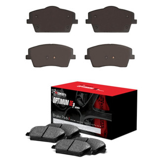 R1 Concepts® - Optimum OEp Front and Rear Brake Pad Set